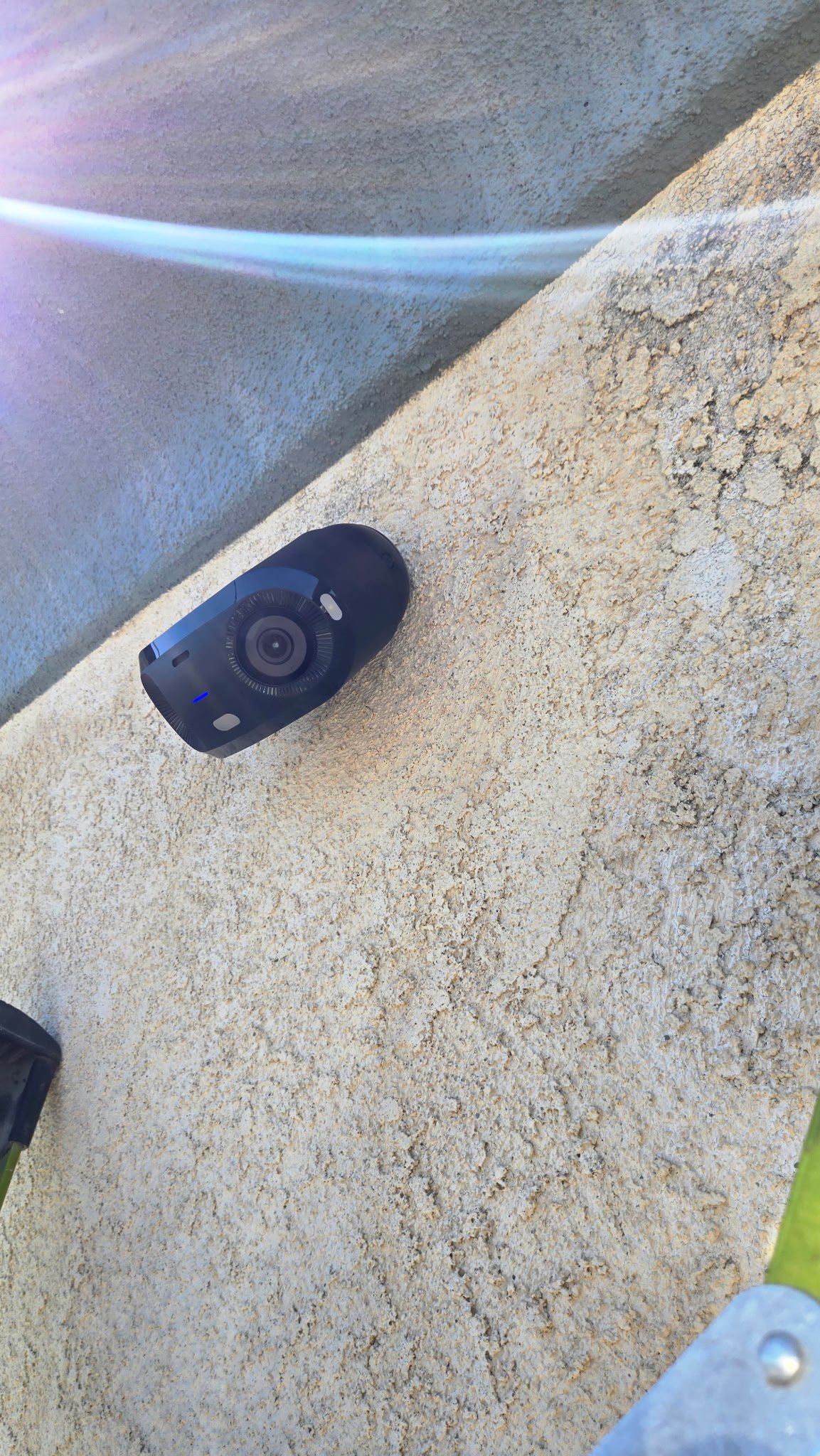 Security camera placement detail
