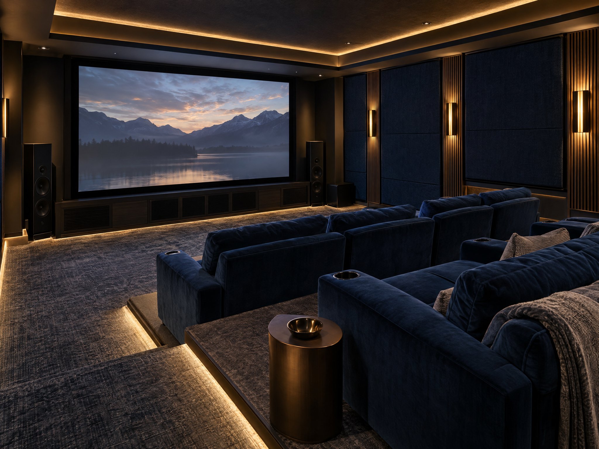 Home Theater Design installation by GSWC