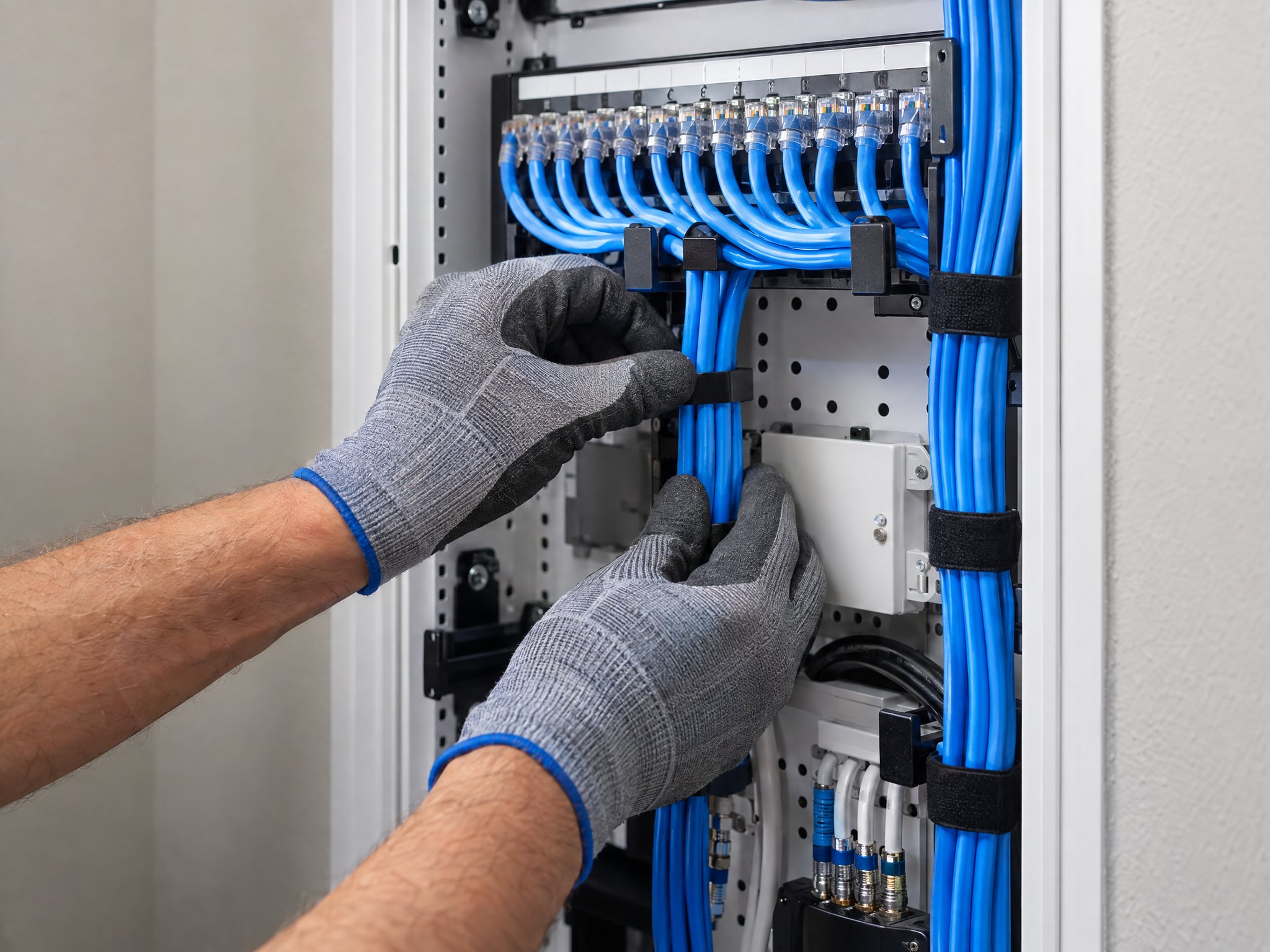 Low-Voltage Wiring installation by GSWC